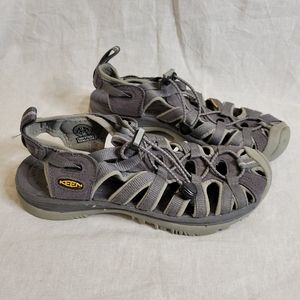 Keen Whisper Sport Waterproof Hiking Sandal Grey, 7.5
